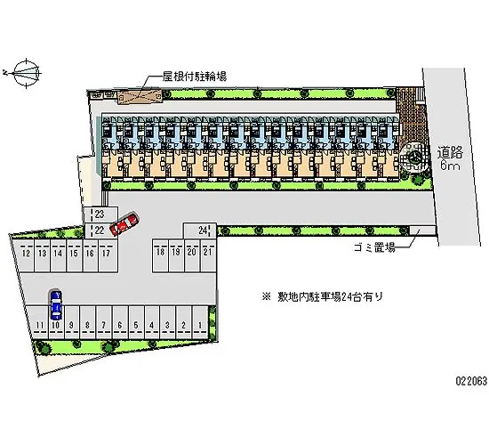 ★手数料０円★瀬戸市北脇町　月極駐車場（LP）